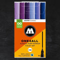 Molotow Pack 6 Rotuladores Acrílicos One4all 2mm Violet Set