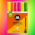 Molotow Pack 6 Acrylic Markers One4all 4mm Neon Set