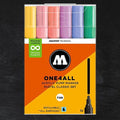 Conjunto de 6 Marcadores Acrílicos Molotow One4all 4mm Pastel Clássicos