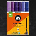 Molotow Pack 6 Rotuladores Acrílicos One4all 4mm Violet Set
