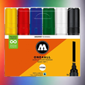 Molotow Pack 6 One4all Acrylic Markers 4mm-8mm Basic Set