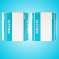 Montana "Hello my name is..."  Roll of Stickers 500 pegatinas