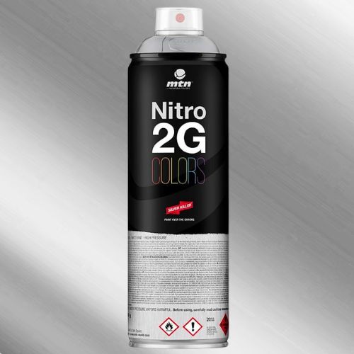 MTN Nitro 2g Colors Plata 500ml – 27 ART SUPPLIES