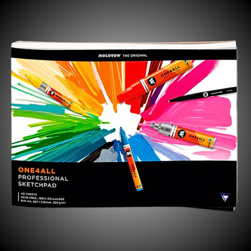 Bloco de desenho profissional One4All DIN A3