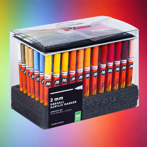 Molotow Pack x74 Completo One4all 127HS 2mm