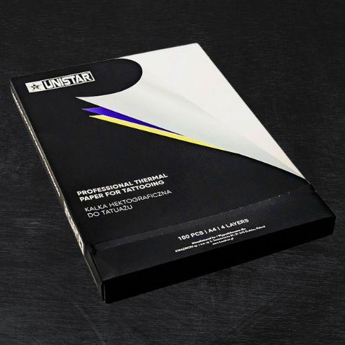 Papel hectográfico Unistar, 100 unidades