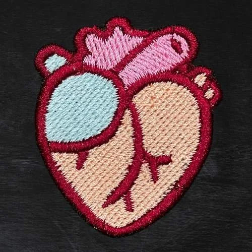 Hink Heart Patch