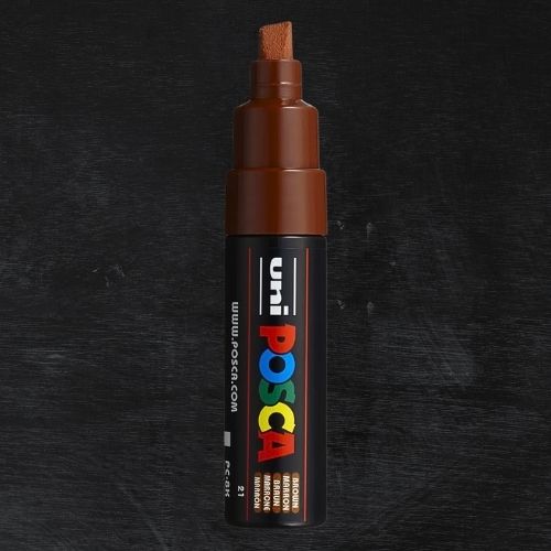 Posca PC 8K Brown