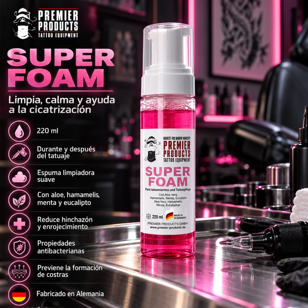 Premiere Products Super Foam Pink 220ml