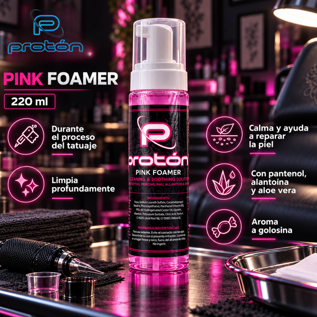 Proton Foamer Rosa 220ml