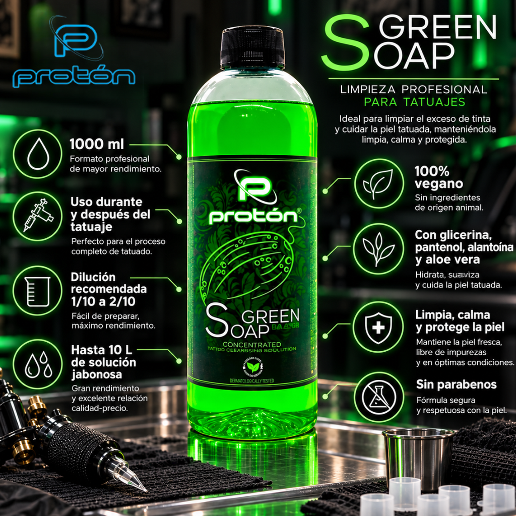 Proton Green Soap Concentrado 1000ml