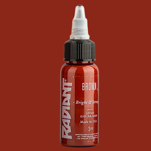 Radiant Colors Brown 1oz