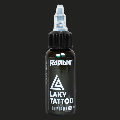 Radiant Colors Laky Dirty Dark Green 1oz