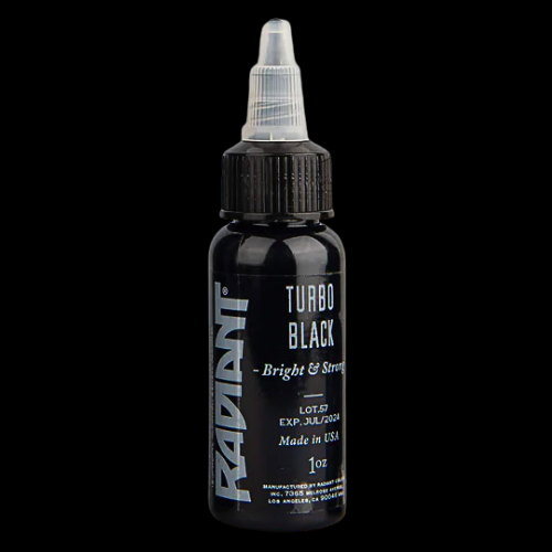 Radiant Colors Turbo Black 1oz