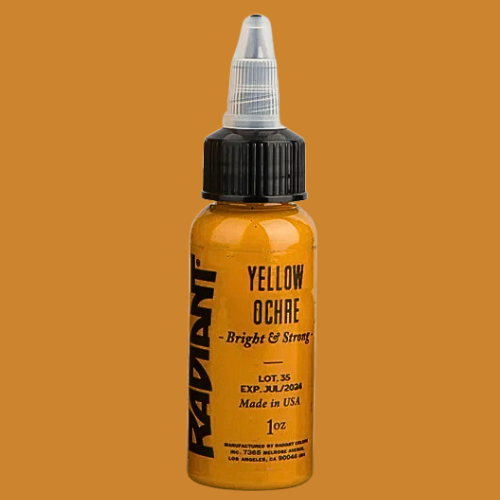 Radiant Colors Yellow Ochre 1oz