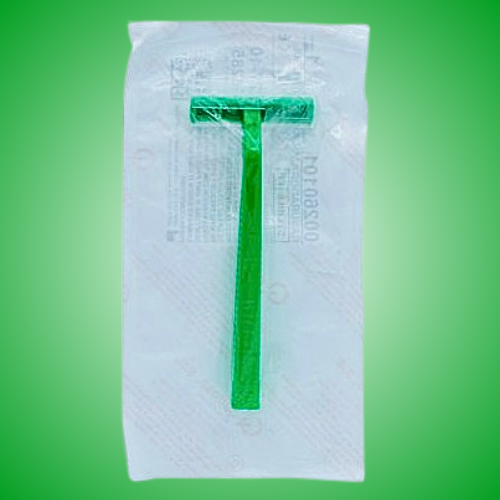 Aparelhos de barbear descartáveis ​​​​estéreis