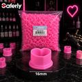 Saferly Caps Tattoo Corazón Grandes Pink 500uds