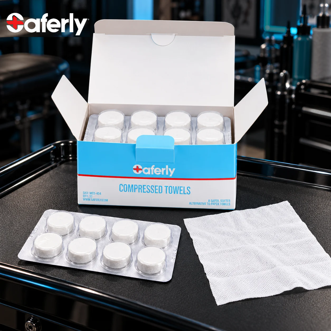 Safety Recovery Lustra Compresed Towels 32 Unidades