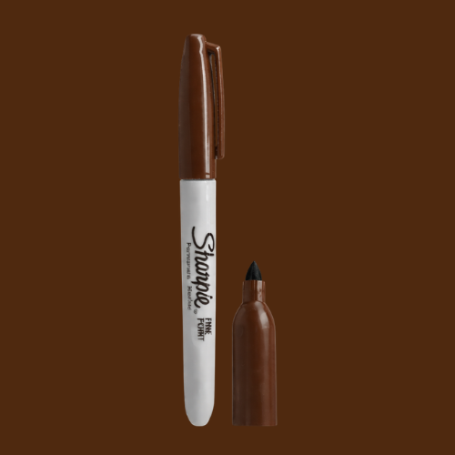 Sharpie Rotulador Brown