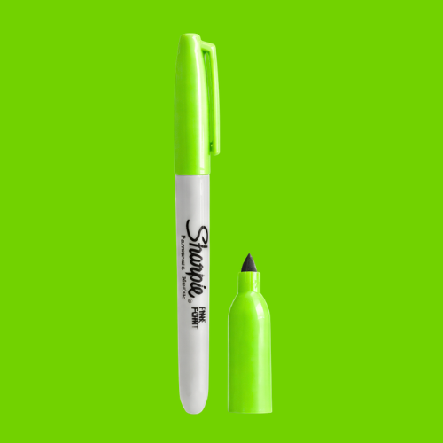 Sharpie Rotulador Green