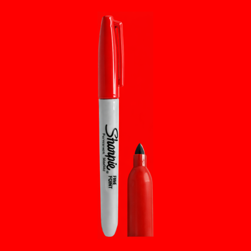 Sharpie Rotulador Red