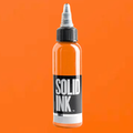 Tinta sólida creme laranja