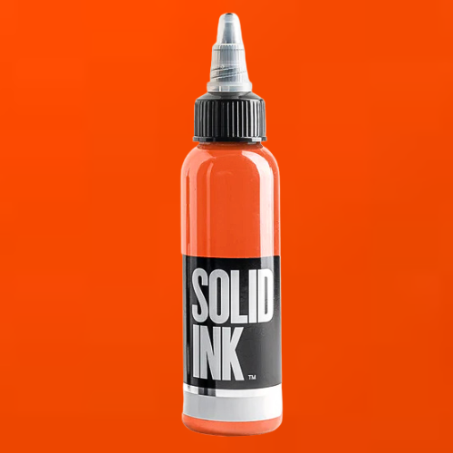 Tinta sólida laranja