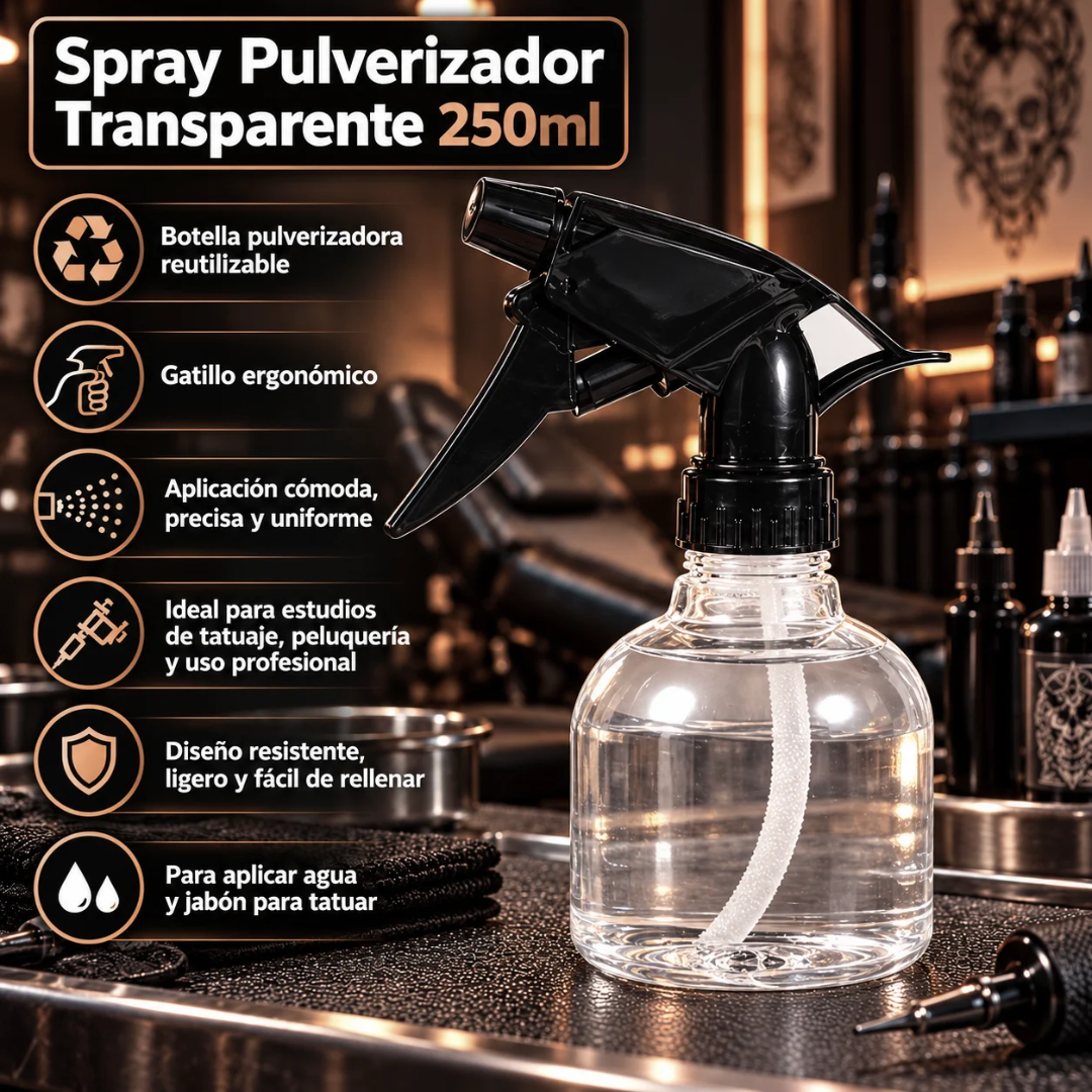 Spray Pulverizador Transparente 250ml