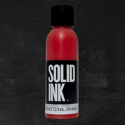 Solid Ink Old Pigments Traditional Orange