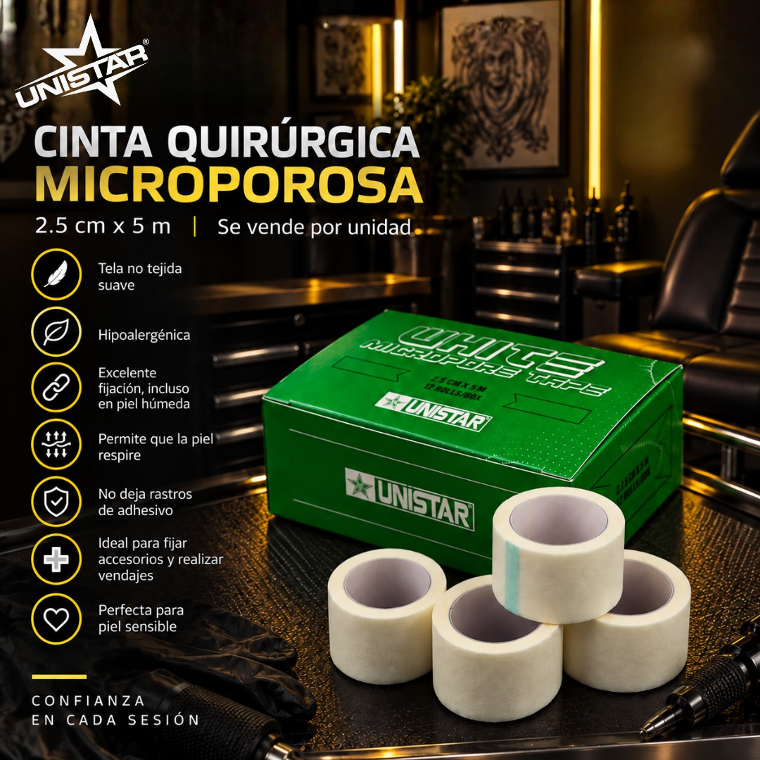 UNISTAR Cinta Micro 2,5cm x 5m