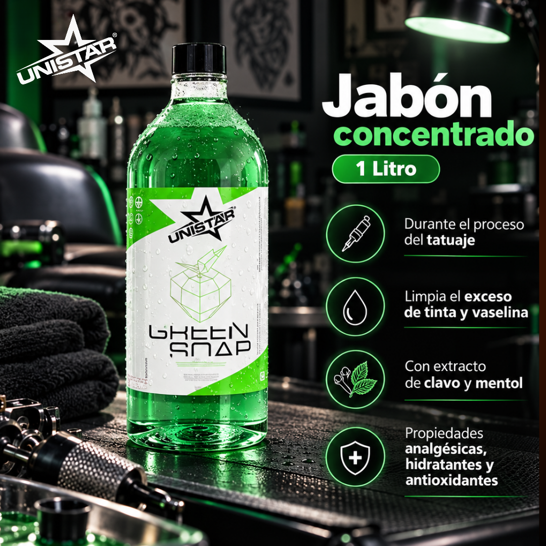 Sabonete Verde Unistar 1L