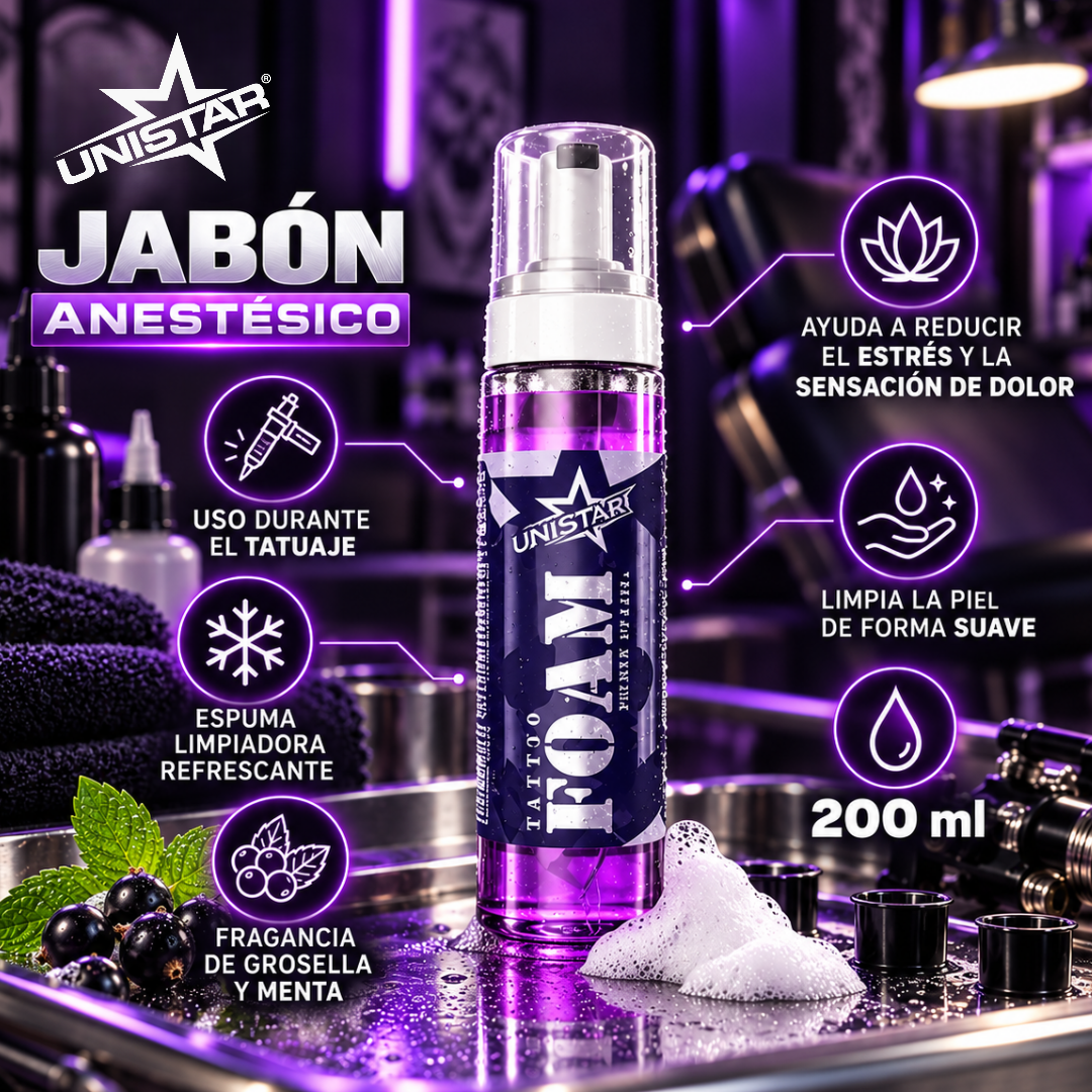 Espuma anestésica Unistar Nebula 200ml