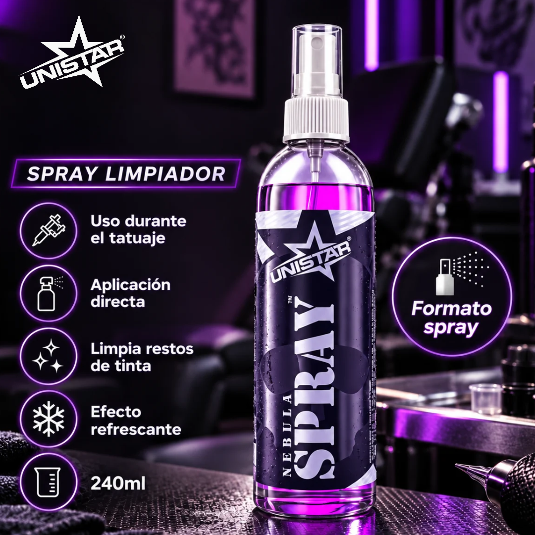 Spray anestésico Unistar Nebula 240ml