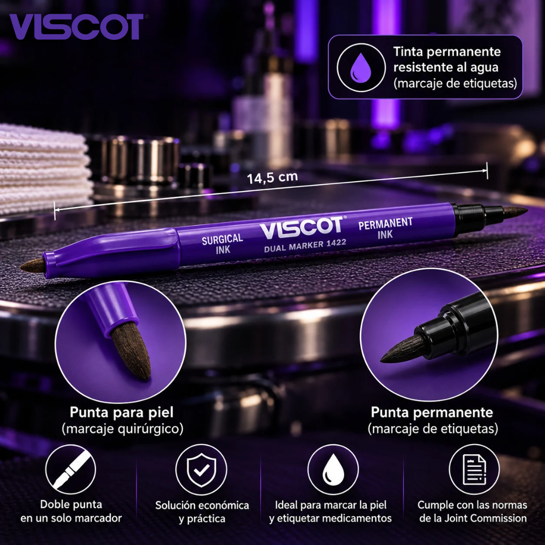 Viscot Sterile Surgical Markers for Skin