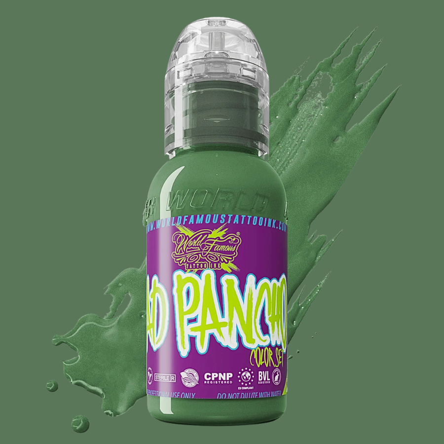 World Famous Ink AD Pancho Medium Green 1oz