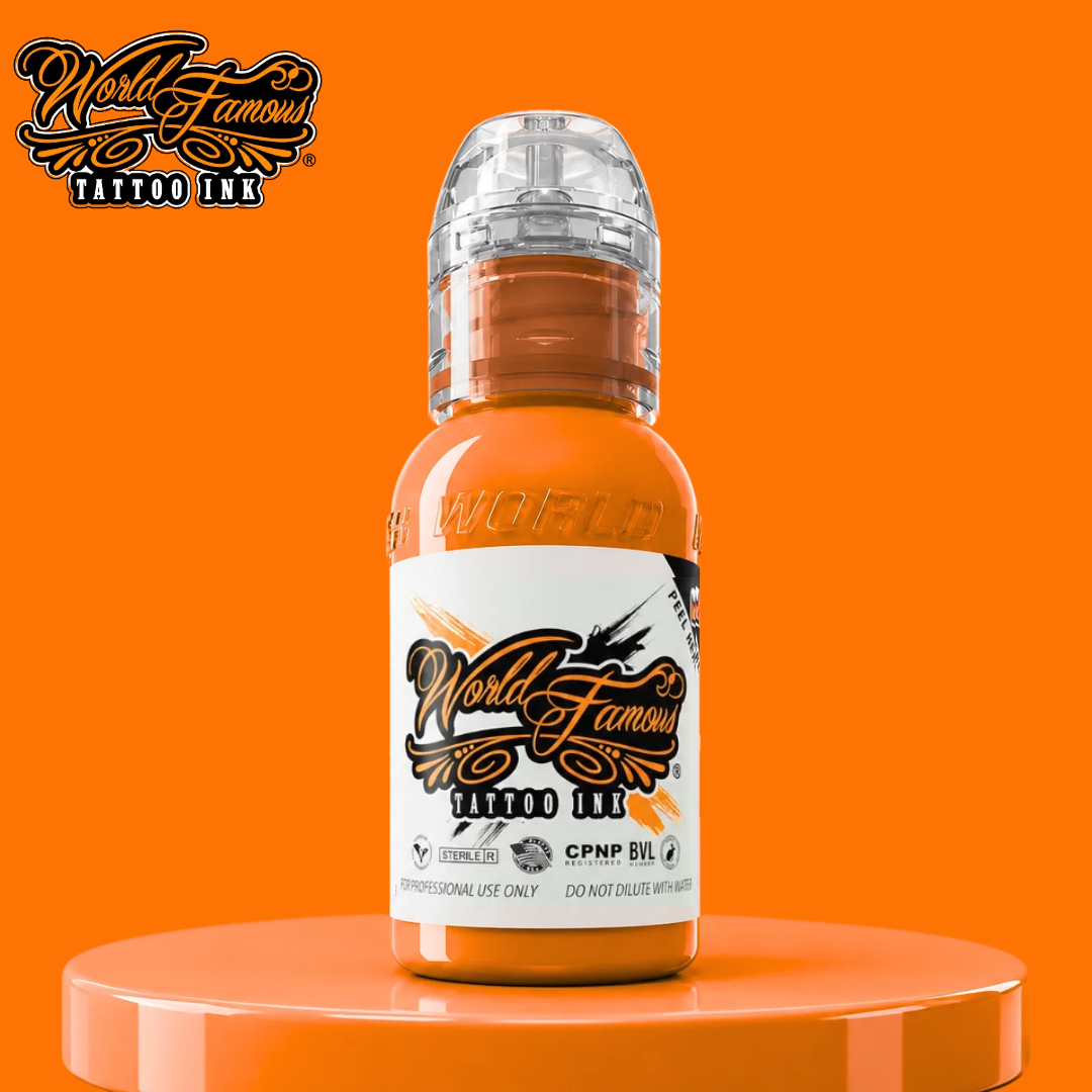 World Famous Ink Acropolis Orange 1oz