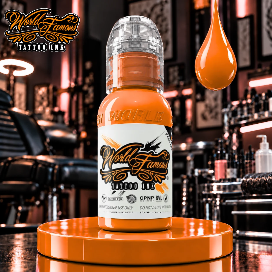 World Famous Ink Acropolis Orange 1oz