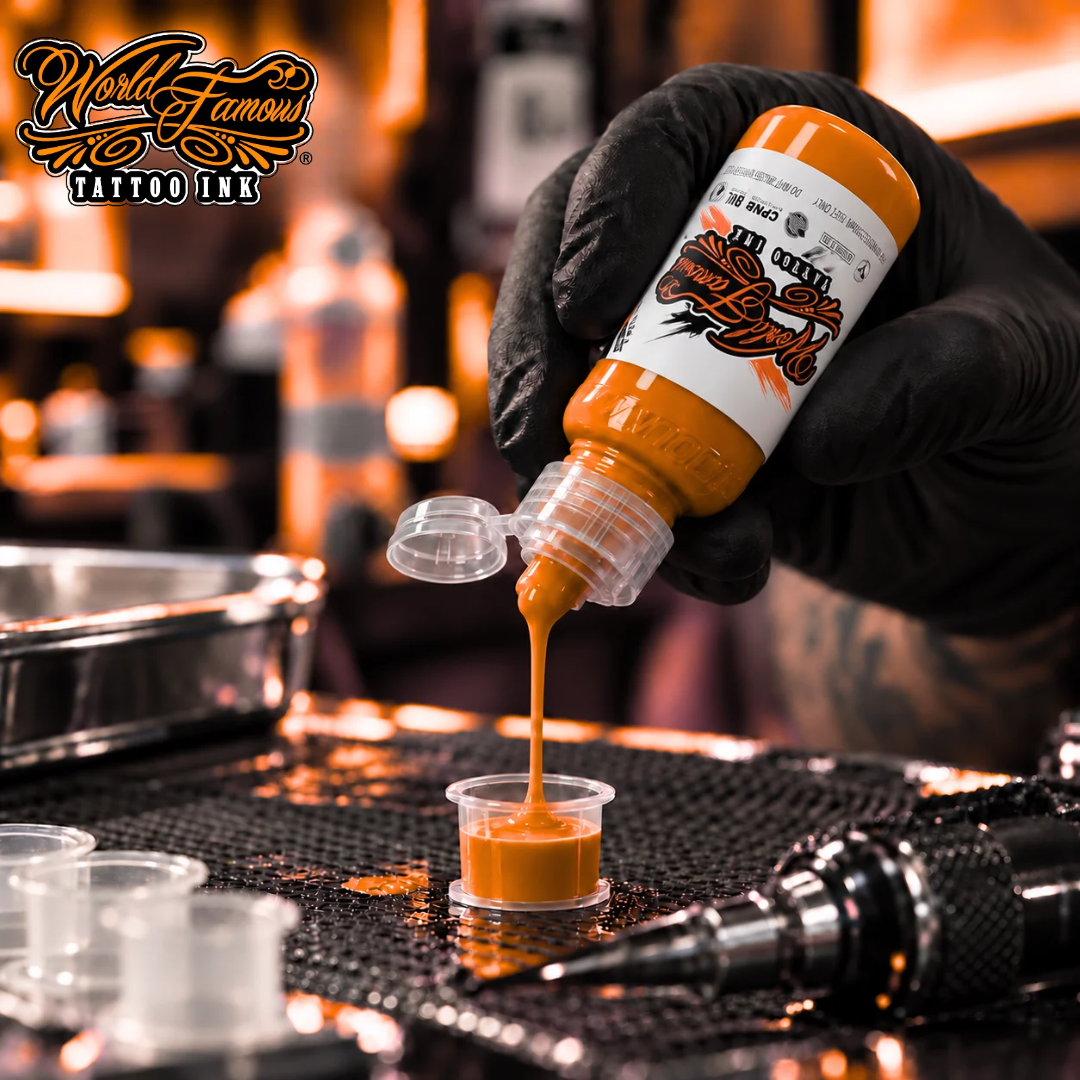 World Famous Ink Acropolis Orange 1oz