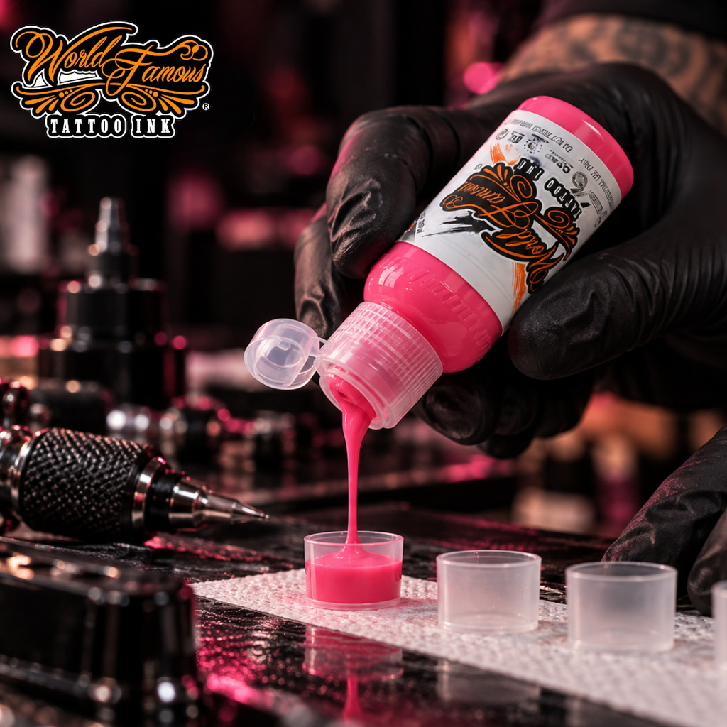 World Famous Ink Bali Pink 1oz