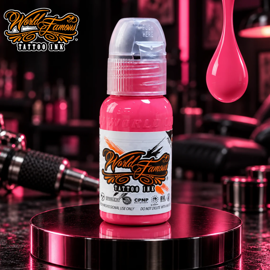 World Famous Ink Bali Pink 1oz
