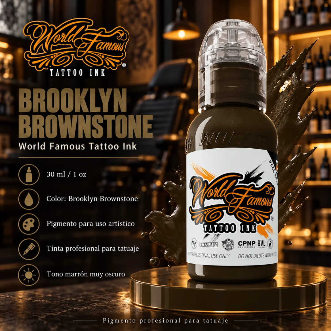 World Famous Ink Brooklyn Brownstone 1oz