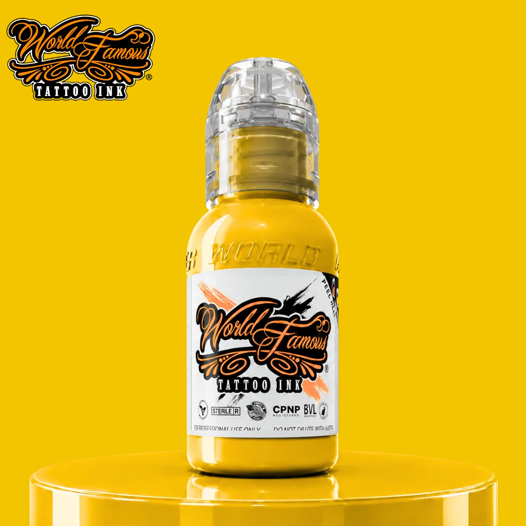 World Famous Ink Canary Yellow 1oz (30 ml)