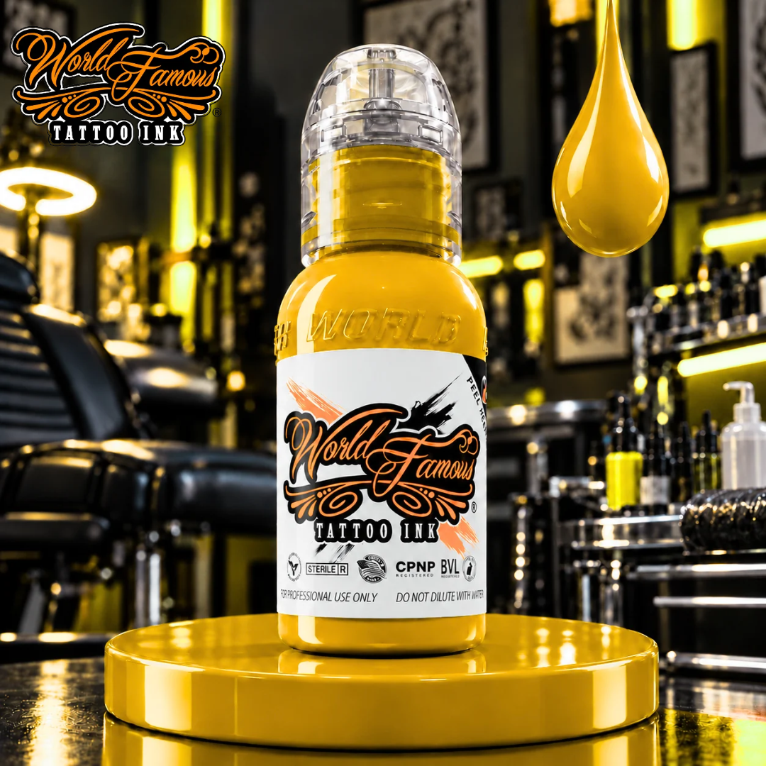 World Famous Ink Canary Yellow 1oz (30 ml)