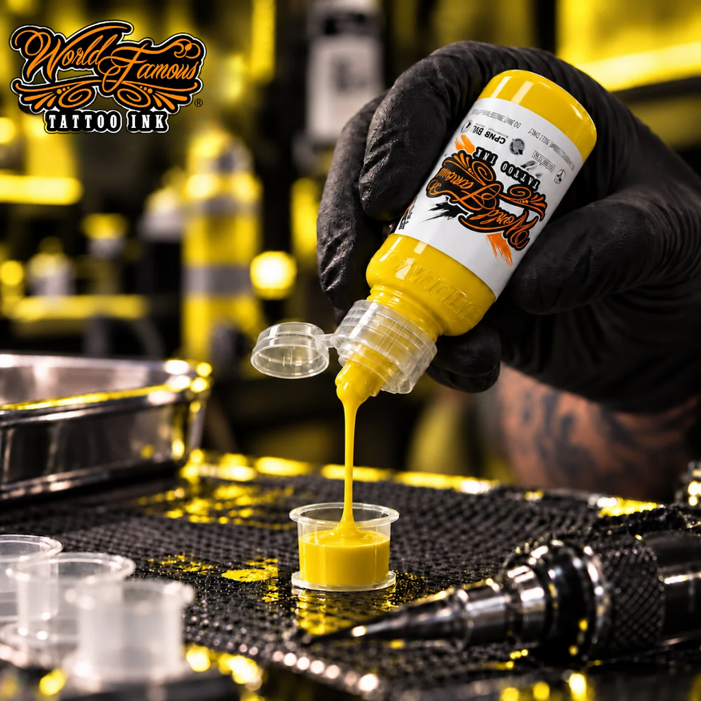 World Famous Ink Canary Yellow 1oz (30 ml)