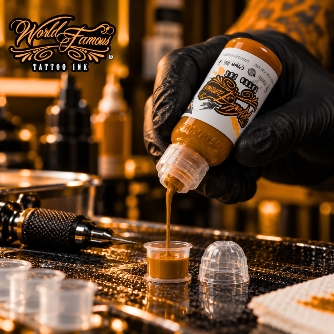 World Famous Ink Caramel 1oz