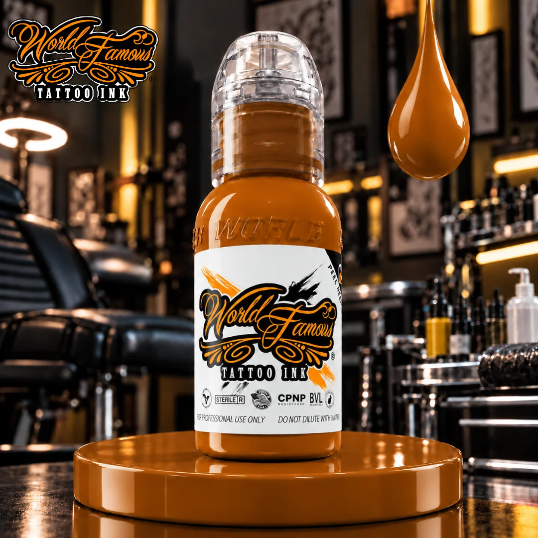World Famous Ink Caramel 1oz