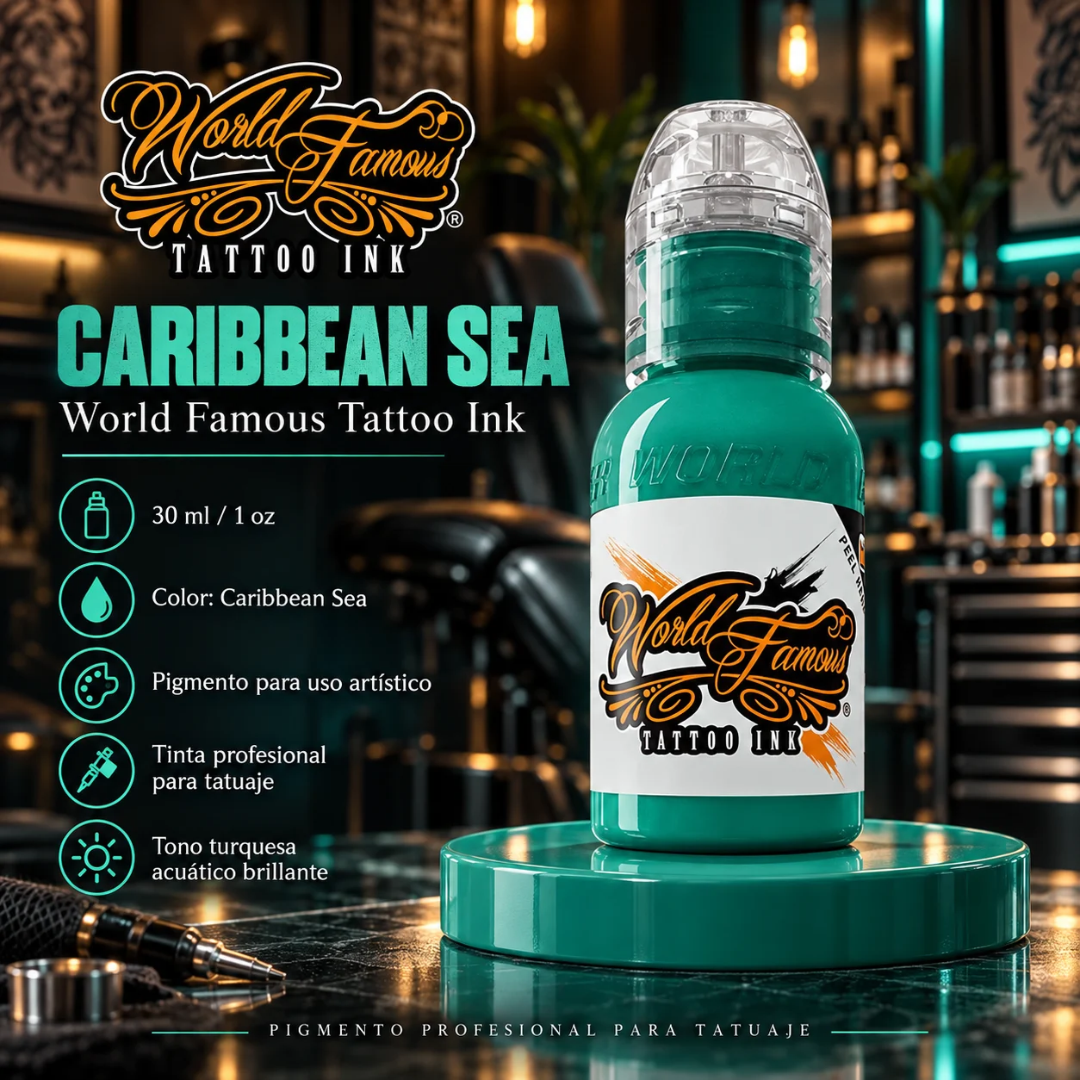 World Famous Ink Caribbean Sea 1oz