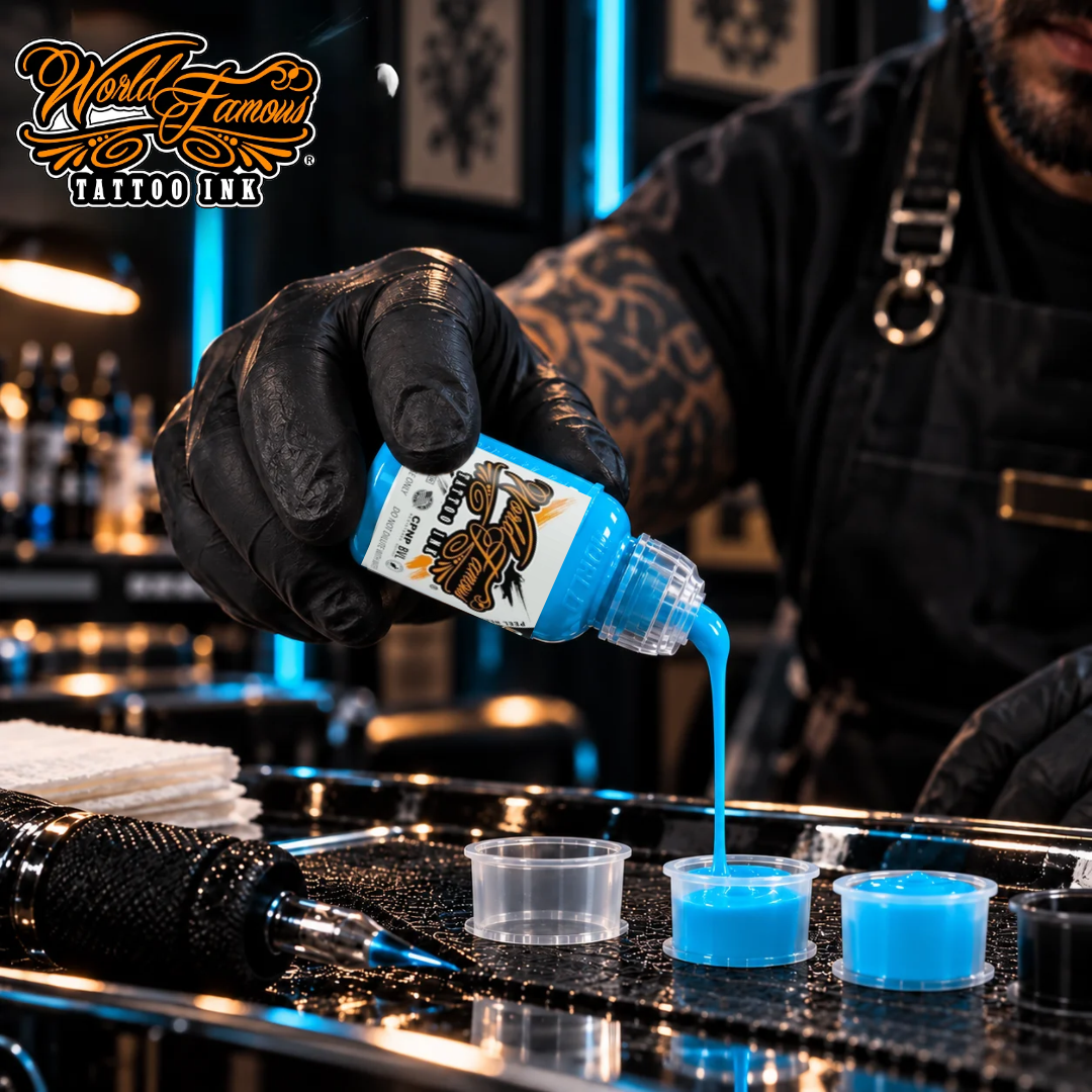 World Famous Ink Einstein Blue 1oz