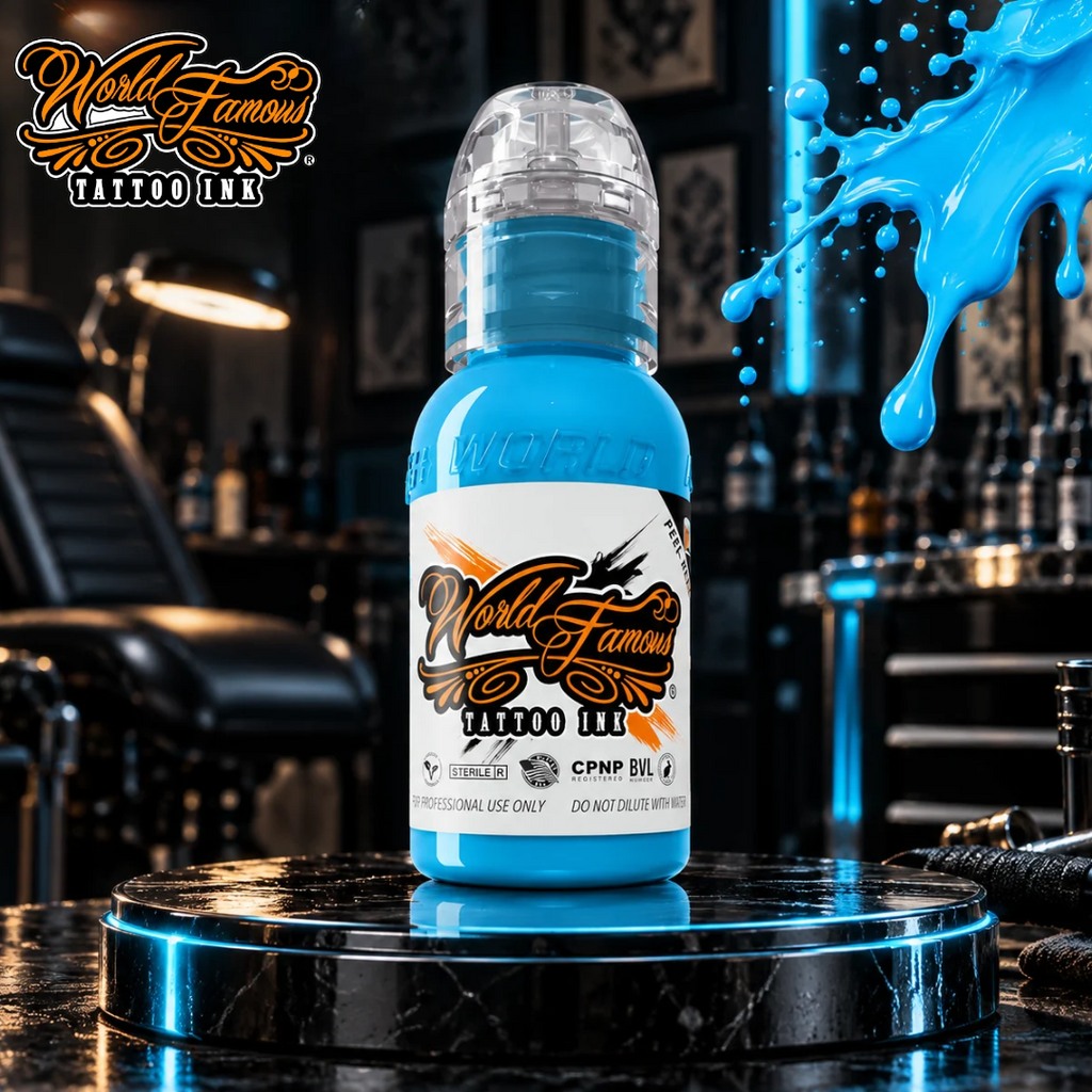 World Famous Ink Einstein Blue 1oz