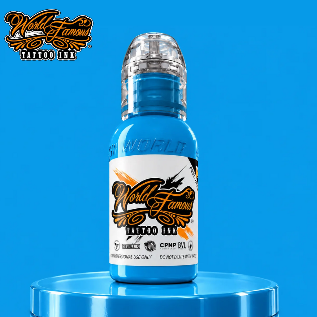 World Famous Ink Einstein Blue 1oz